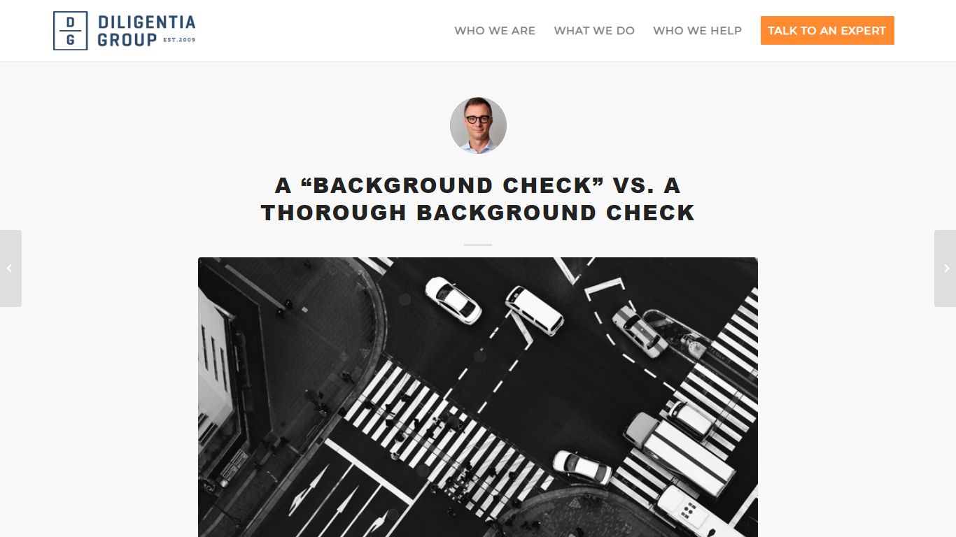 A “Background Check” vs. a Thorough Background Check - Diligentia Group