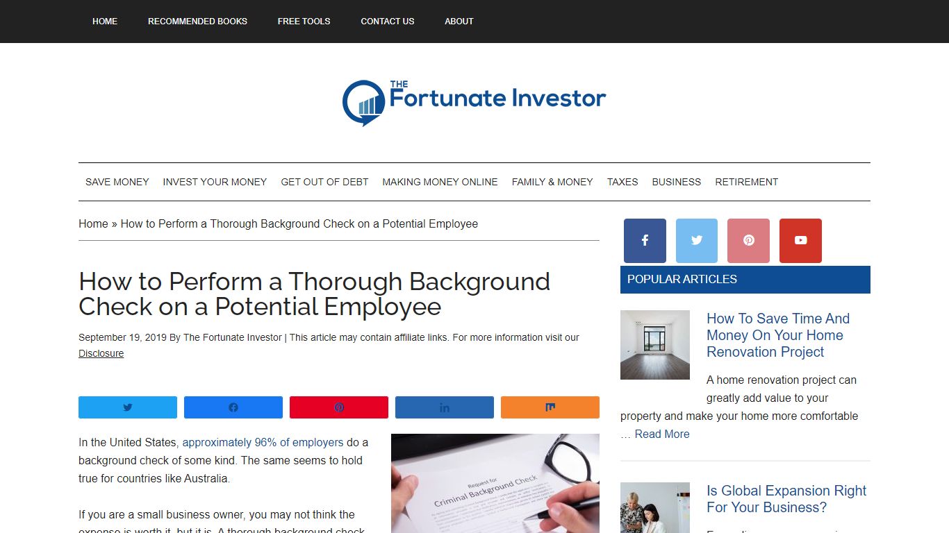 How to Perform a Thorough Background Check on a Potential Employee